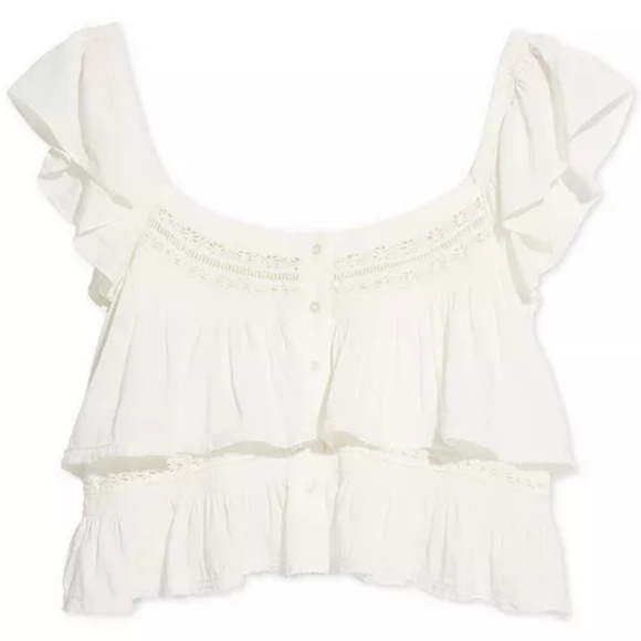 NWT Free People Sunny Days Crop Top - Picture 4 of 5